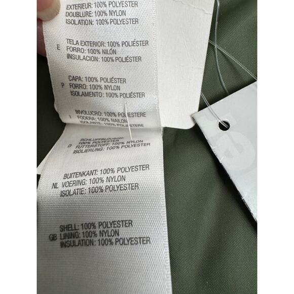 Made for Heros The Force Green Tactical Full Zipper Puffer Jacket  Size XL - Picture 5 of 7